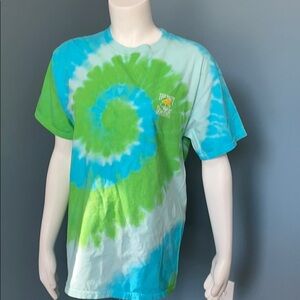 tie dye salty dog short sleeve tee shirt medium